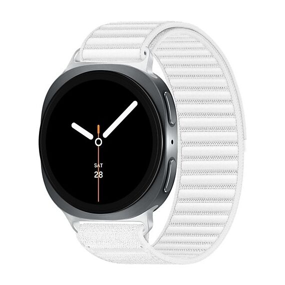 Galaxy Watch8 | 40 мм | 4G LTE | Graphite | Fabric/White | M/L, Размер ремешка : M/L, Тип ремешка : Fabric, Размер корпуса : 40 мм, Подключение часов : Bluetooth / Wi-Fi + 4G LTE, Цвет ремешка: White, Цвет: Graphite